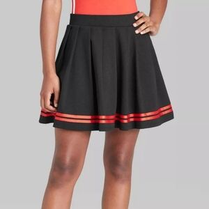 🌈Wild Fable Mini Tennis Skater Skirt Black And Red Size XS